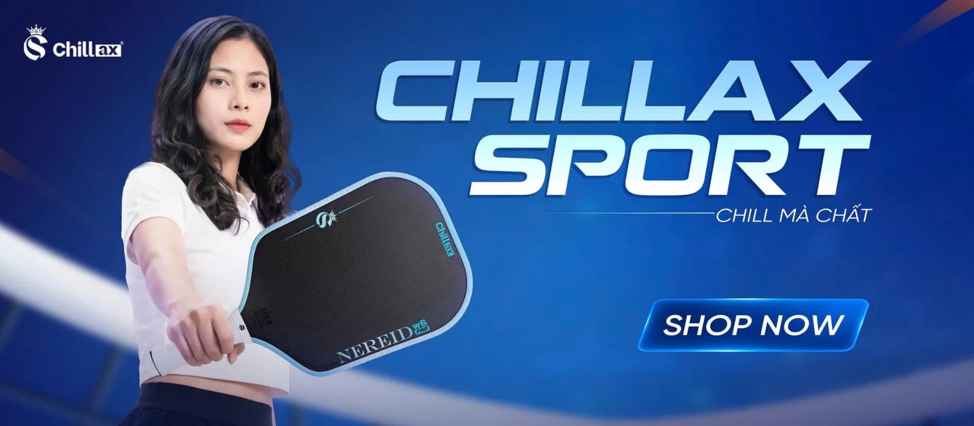 Chillax Sport — Vợt Pickleball 3D Chuyên Nghiệp Chill Mà Chất